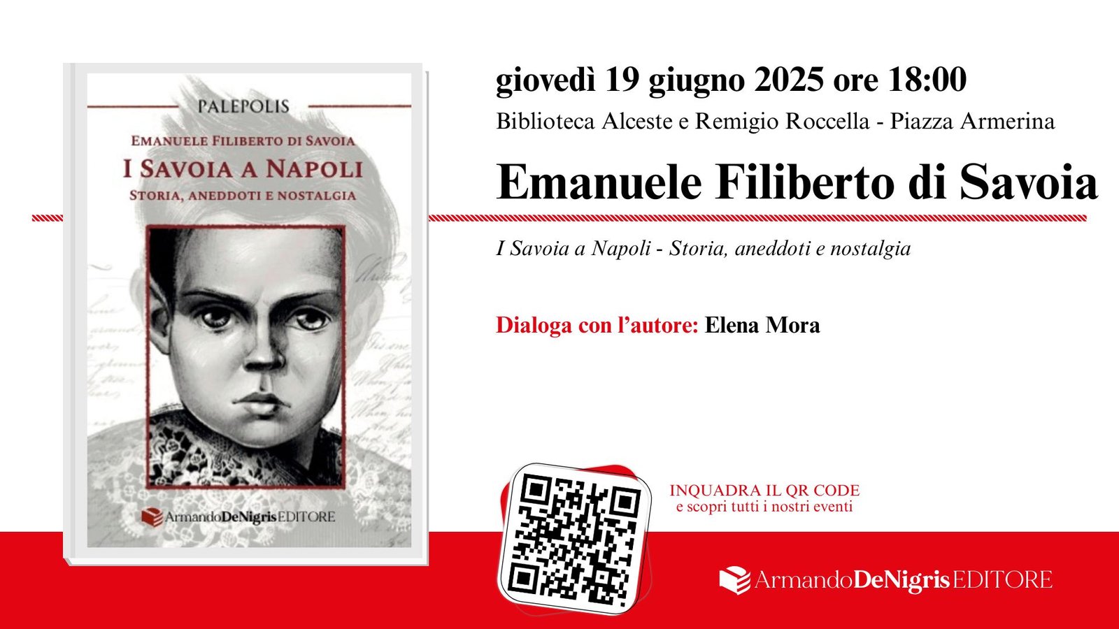 Emanuele Filiberto di Savoia a Piazza Armerina