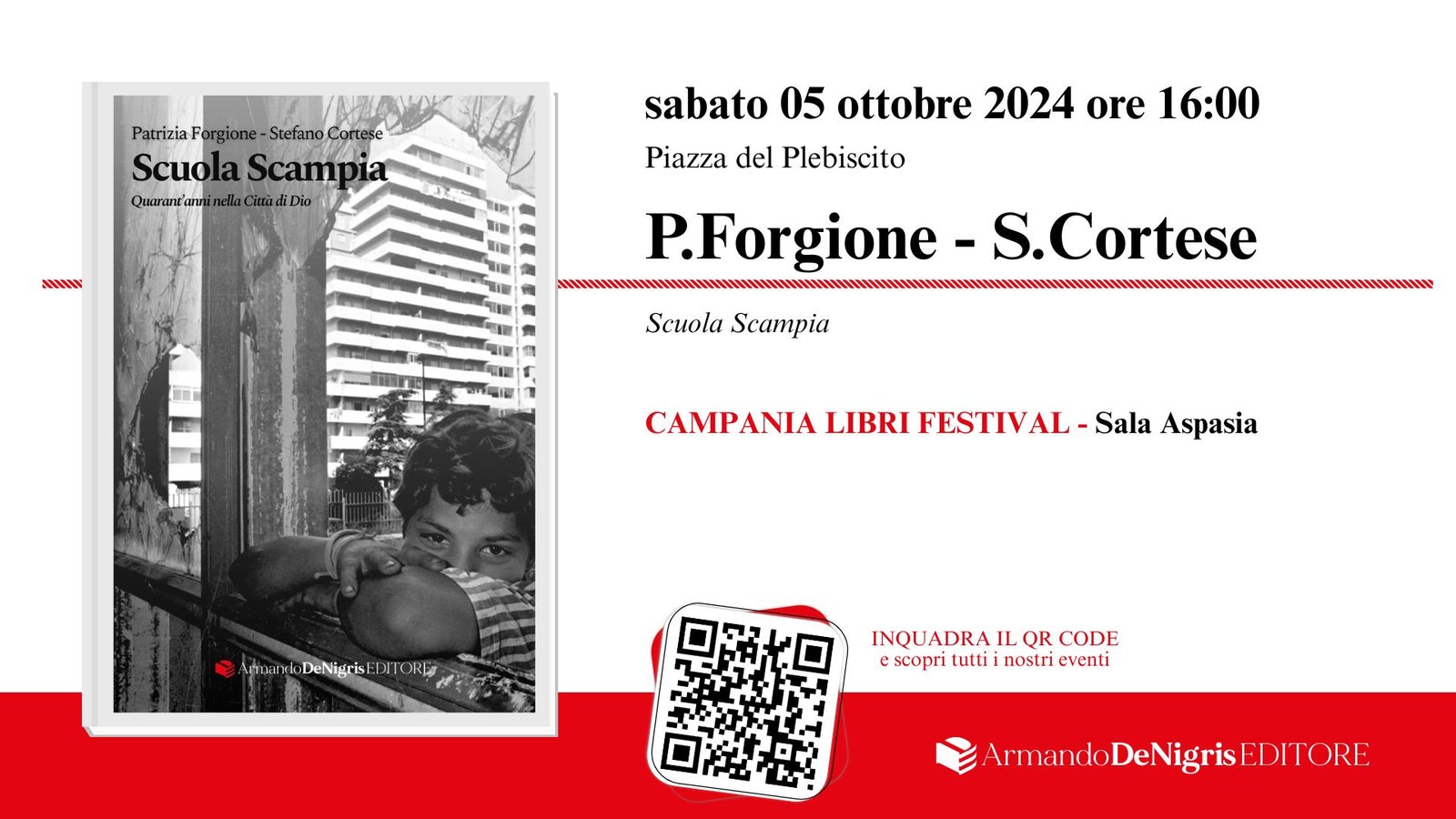 Presentazione Scuola Scampia, quarant’anni nella città di Dio