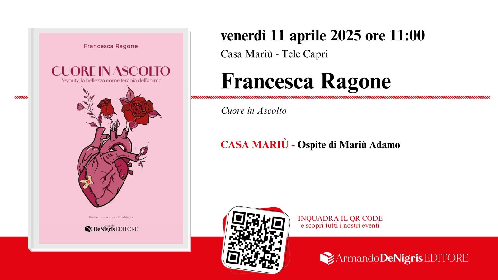 Francesca Ragone ospite a Tele Capri