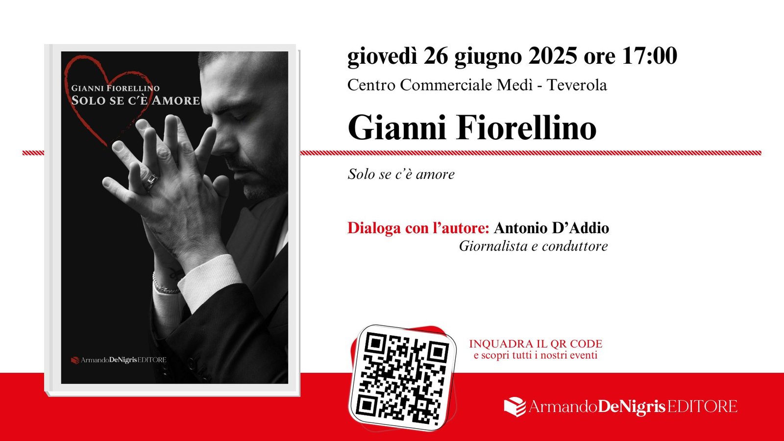 Gianni Fiorellino al Centro Commerciale Medì