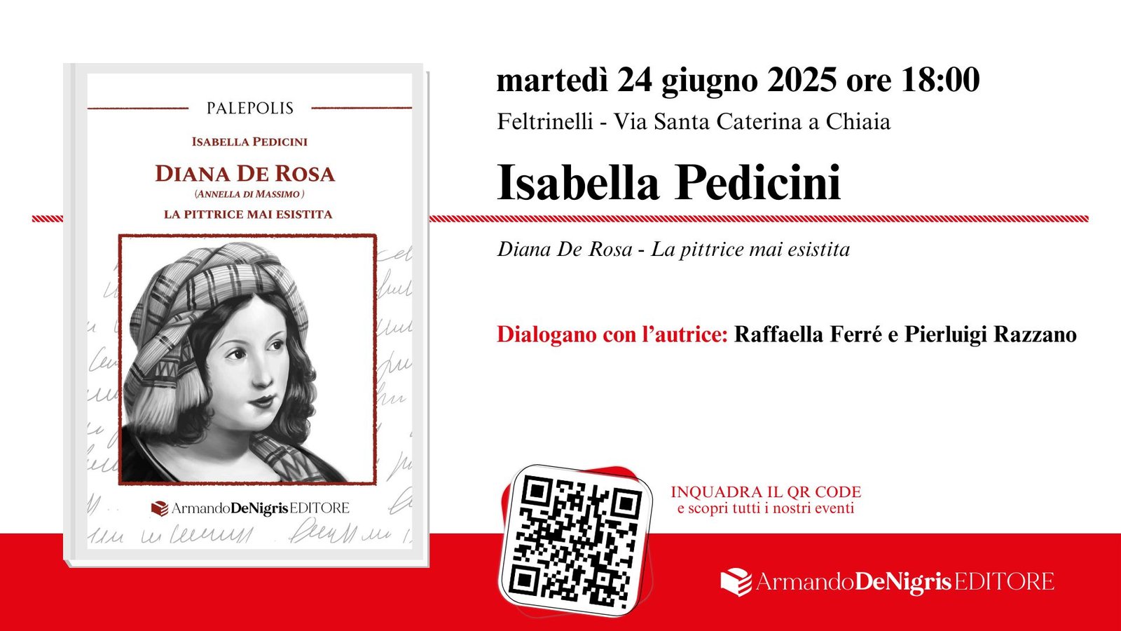 Isabella Pedicini alla Feltrinelli di Napoli