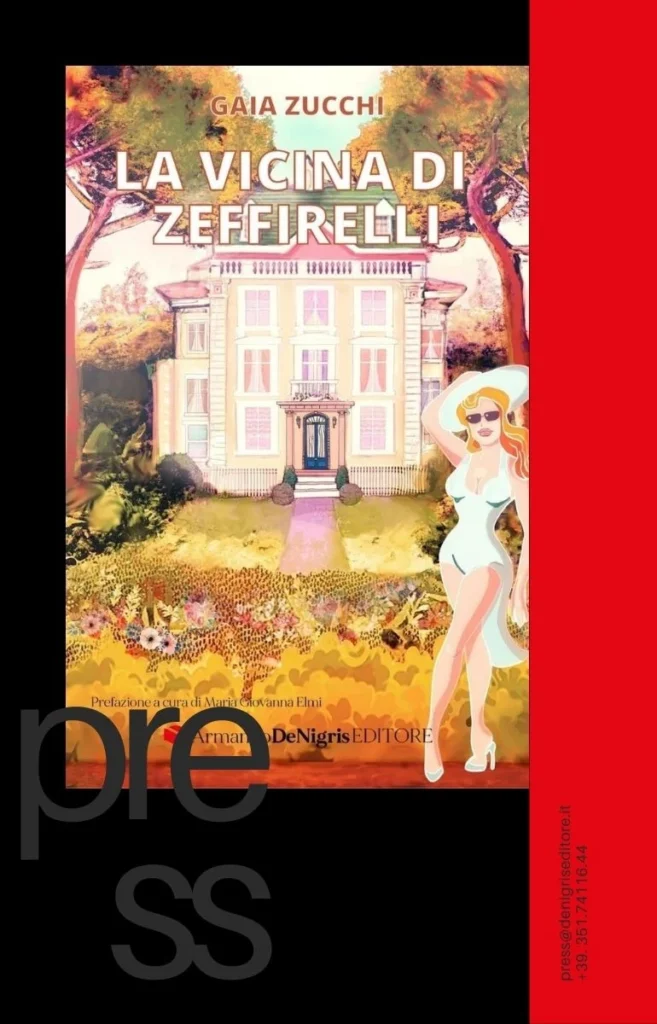 La vicina di Zeffirelli, copertina del libro di Gaia Zucchi