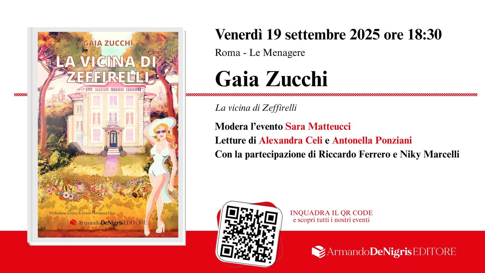 Gaia Zucchi a Le Menagere di Roma
