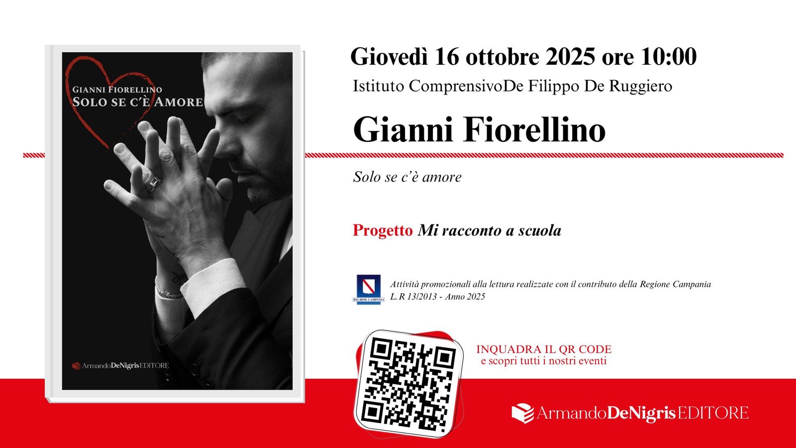Gianni Fiorellino al De Filippo