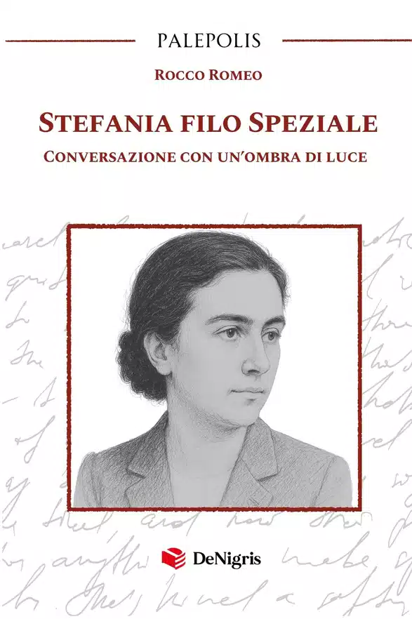 Copertina di Stefania Filo Speziale – Conversazione con un’ombra di luce di Rocco Romeo, De Nigris Editore