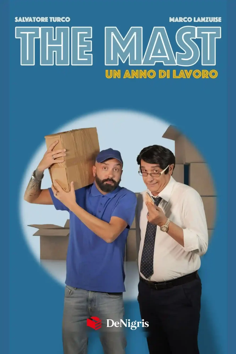 Copertina di The Mast – Un anno di lavoro di Salvatore Turco e Marco Lanzuise, De Nigris Editore