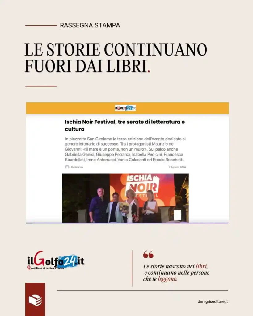 Ischia Noir Festival 2026 in 3 serate