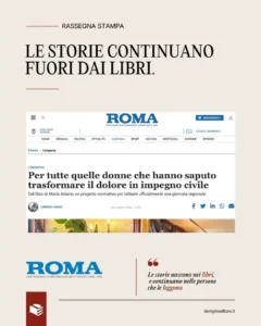 Dal dolore nasce l’impegno civile