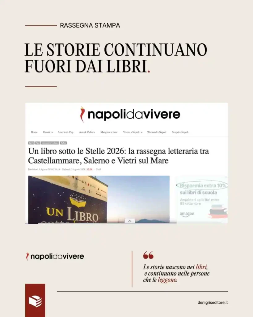 Un Libro sotto le Stelle 2026 raccontato da Napoli da Vivere