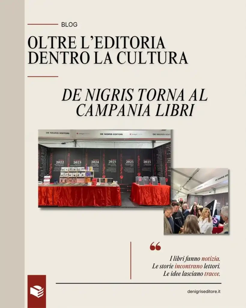 De Nigris al Campania Libri 2026 a Palazzo Reale
