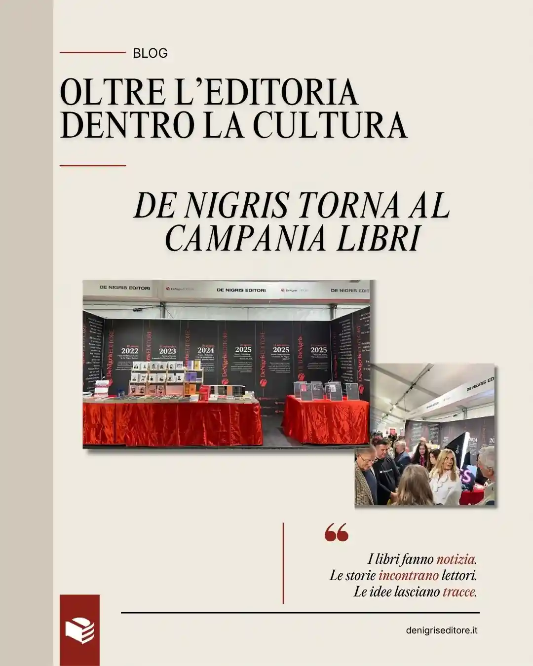 De Nigris al Campania Libri 2026 a Palazzo Reale