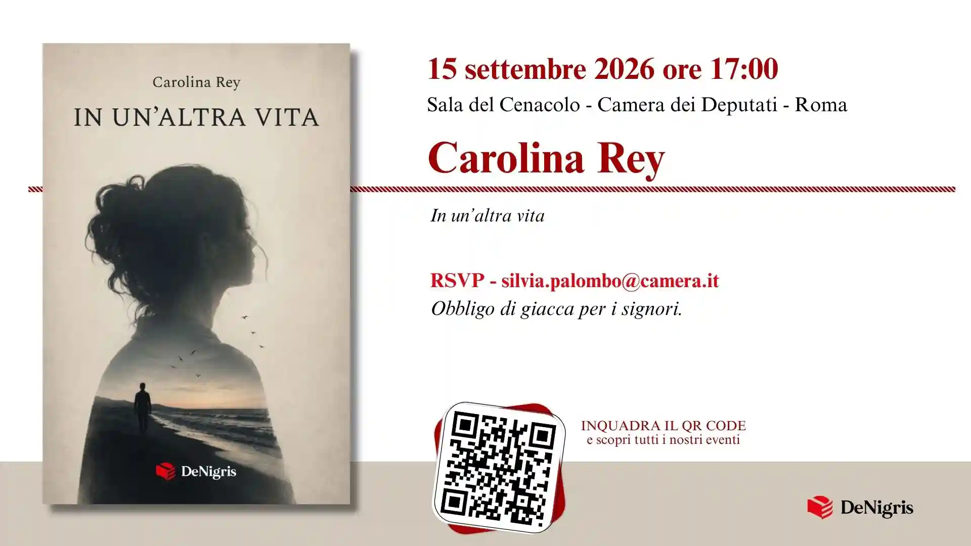 Carolina Rey alla Camera dei Deputati – In un’altra vita