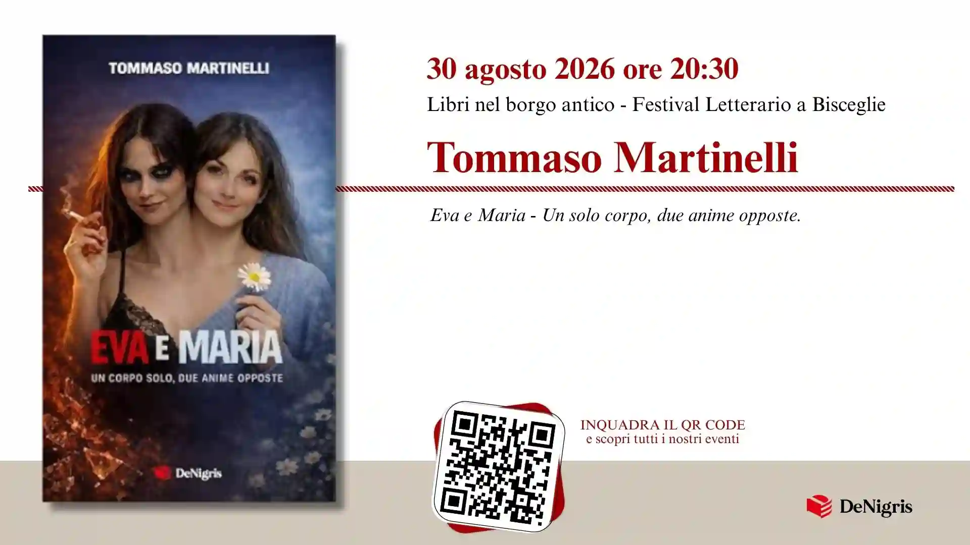 Tommaso Martinelli a Libri nel Borgo Antico – Eva e Maria